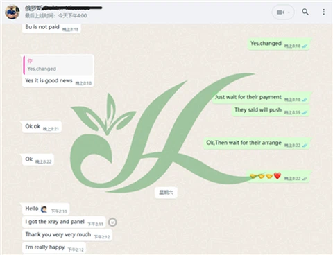 Labas atsauksmes no Krievijas ārsta par portatīvo 360W rentgena mašīnu